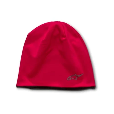 Image of Alpinestars Men&#039;s Tech Beanie Hat, red/Black, One Size