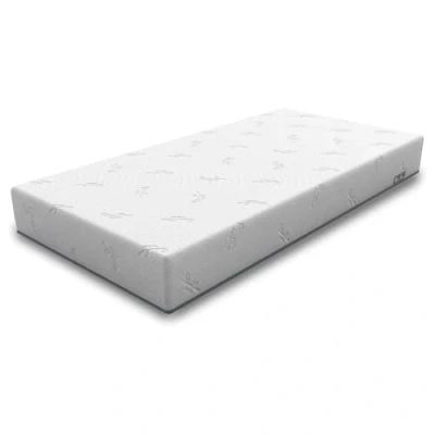 Image of Silver Cross Eco Fibre Cot Bed Mattress, Cotton Blend, White, 140x70 cm (Pack of 1)