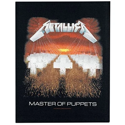 Image of Rocks off Master of Puppets Backpatch