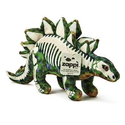 Image of Zappi Co Children&#039;s Realistic Soft Cuddly Plush Toy Animal Perfect Playtime Companions for Children with Lifelike Detail featured Tiktok (39cm Length) (Stegosaurus Dinosaur)