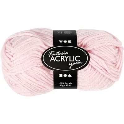 Image of 421805 50g 80m Light Red Acrylic Double Knit Wool