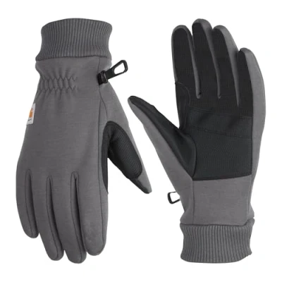 Image of Carhartt Men&#039;s C Touch Cold Weather Gloves, Gray, XXL