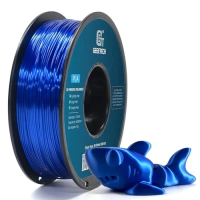 Image of Silk PLA Filament 1.75mm,Geeetech 3D Printer Filament,3D Printing Materials,Silk Royal Blue