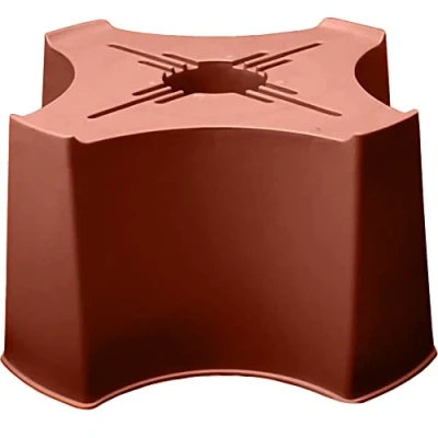 Image of Water Butt Stand Sturdy Strong Suitable for 200L 210L &amp; 250L Shaped Garden Waterbutt or Barrel Terracotta
