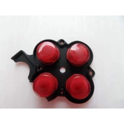 Image of Red Right Button Key Pad Set for Sony PSP 3000 Slim Console Replacement Repair Part