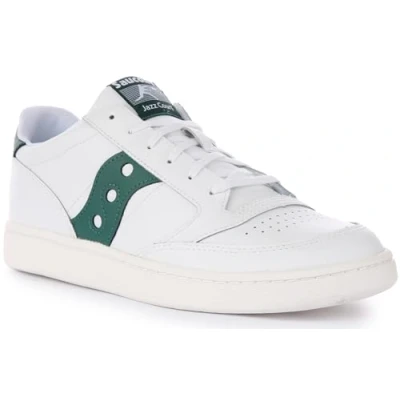 Image of Saucony Men&#039;s Jazz Court Sneaker, White, 8 UK