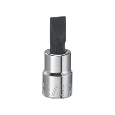 Image of CRAFTSMAN Screwdriver Bit Socket, Flathead, 3/8 in. Drive, (CMMT42653)