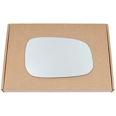 Image of Less4spares Wing Mirror Glass Right Compatible with Volvo V50 2006 2009 STICK ON Driver Off Side Convex