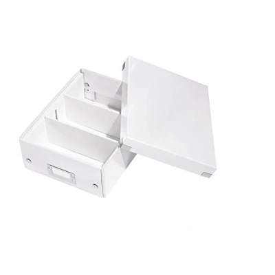 Image of Leitz Organiser Box, Click and Store Range 60570001 Small, White