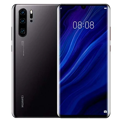Image of HUAWEI P30 128 GB 6.1 Inch OLED Display Smartphone with Leica Triple Camera, 6GB RAM, EMUI 9.1.0 Sim Free Android Mobile Phone, Single SIM, Black, UK Version