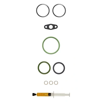 Image of 11658570241 Mounting Kit, charger AJUSA JTC12323 with studs, syringe oil gaskets/seals BMW: 5 Saloon