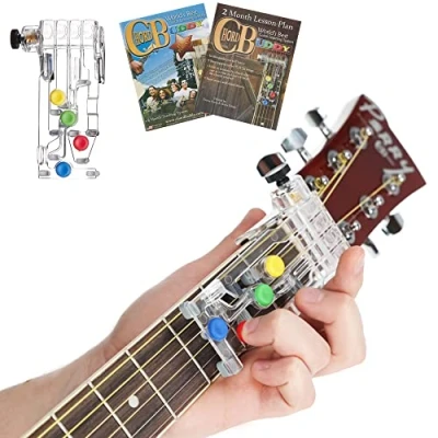 Image of ChordBuddy “MADE IN THE USA Guitar Learning with Songbook, Lesson Plan, App, and Right Handed