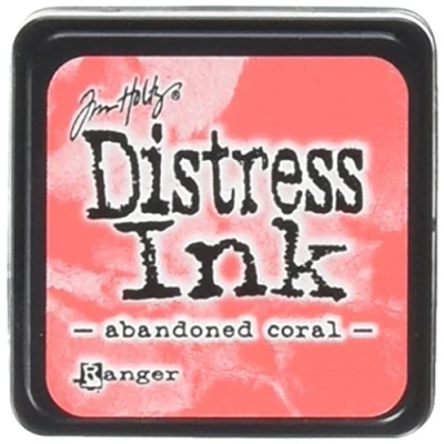 Image of Ranger Abandoned Coral Distress Mini Ink Pad, Pink