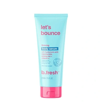 Image of b.fresh Daily Moisturizing Body Lotion for Tired Skin Let&#039;s Bounce Firming Serum Plump Up, Firm &amp; Hydrate with Hyaluronic Acid, Niacinamide, Oolong Tea + Vitamin E, 8 Fl Oz