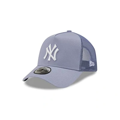 Image of New Era York Yankees MLB Fancap NY Logo Snapback Mesh lila Baseball Cap verstellbar One Size