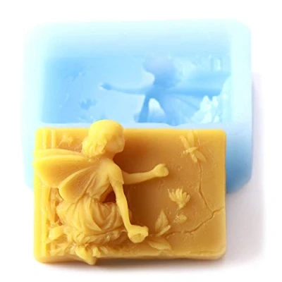 Image of Flower Fairy Rectangle Silicone Mould