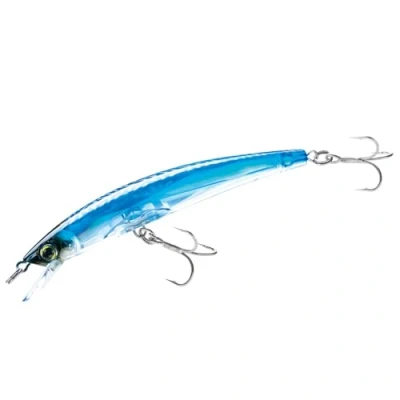 Image of Yo Zuri Crystal 3D Minnow Floating Lure, Blue Tiger, 5 1/4 Inch