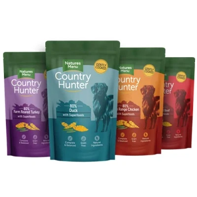 Image of Country Hunter Superfood Selection Pouches for Dogs 12 X 150g
