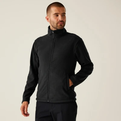 Image of Regatta Professional Micro Full Zip Fleece Black, Size: L