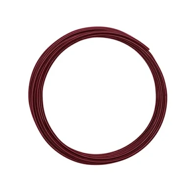 Image of Vaessen Creative Aluminium wire 3mm 3m oxblood,