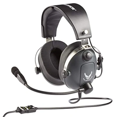 Image of Thrustmaster T.Flight U.S. Air Force Edition DTS Gaming Headset High Fidelity Audio with Headphone