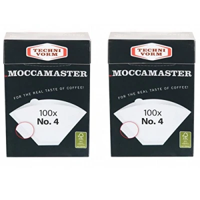 Image of 2 x Moccamaster Technivorm filter no. 4, 100 bags