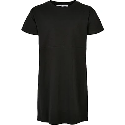 Image of Urban Classics Jersey dress for kids, Size: 9 10y, Black