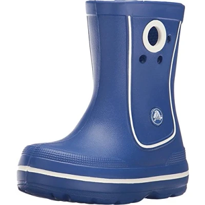 Image of Crocs Unisex Kids Crocband Jaunt Boots, Cerulean Blue, 6 7 UK Child