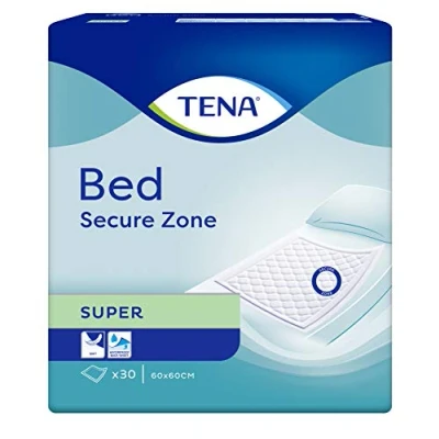 Image of Tena Bed Super 60x60cm Pack of 30 (Incontinence Pads)