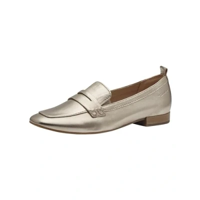 Image of TAMARIS Women&#039;s 8 84201 42 Loafer, Gold, 4 UK