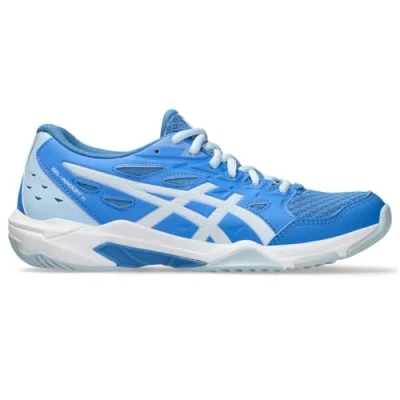Image of Asics Gelrocket 11 Volleyball shoes, Women&#039;s, Size: 5.5, Blue coast/white Textile/synthetics