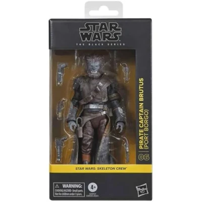 Image of Star Wars The Black Series Pirate Captain Brutus (Port Borgo) Skeleton Crew 15 cm Action Figure