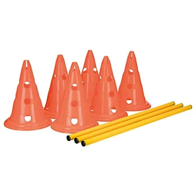 Image of Trixie Dog Agility Obstacles, set 3 pcs.,orange, yellow