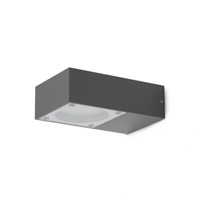 Image of Sirio Outdoor Wall Down Lamp Black IP65