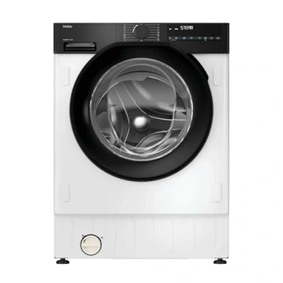 Image of HAIER Series 6 BHA6SD69M6DB9 80 Integrated WiFi enabled 9 kg 1600 Spin Washing Machine, White,Black
