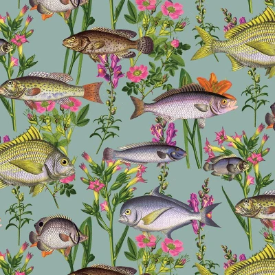 Image of Holden Decor Enchanted Garden Collection 12171 Paper Wallpaper 10.05 m x 0.53