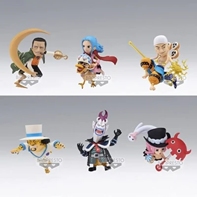 Image of Banpresto One Piece World Collectable Figure The Great Pirates 100 Landscapes Vol.6 Set of 6