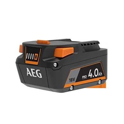 Image of AEG Pro Lithium Battery 18 V PRO18V 4.0 Ah Compatible with all and SUBCOMPACT tools 100% Backward 3 Year Warranty Long Life Performance L1840S