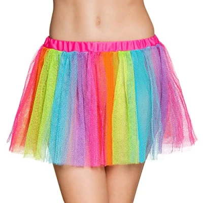 Image of Boland 01710 Rainbow Tutu Rainbow, Multicoloured, One Size