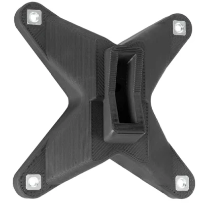 Image of 3IDEE VESA Adapter compatible with HP Z G3 Monitor (Z24f, Z24m, Z24n, Z24q, Z24u, Z25xs, Z27k, Z27q, Z27xs) Mount 75x75 mm for Monitors without connection
