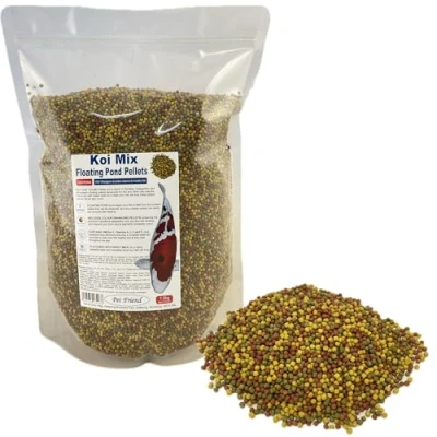 Image of Pet Friend Koi Mix Pond Fish Food 1.5kg 3mm Pellet