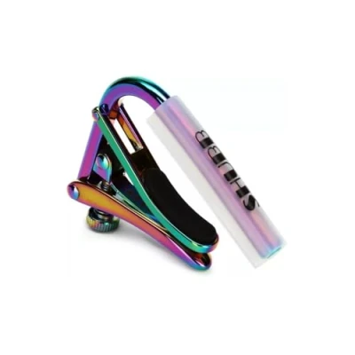 Image of Shubb &#039;Paua Pearl&#039; Steel String Guitar Capo Iridescent SC1P