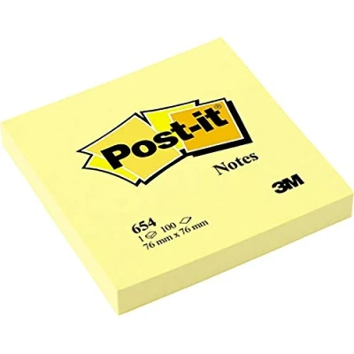 Image of Post It FT500072937 Sticky Note Pad with 100 Sheets, 76 x mm