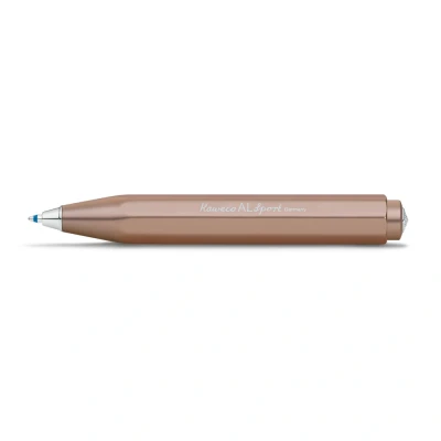 Image of Kaweco AL SPORT Ball Pen Rosé Gold I Retractable Ballpoint in Classic Design with Standard D1 Refills Aluminium 10.5 cm