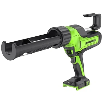 Image of Greenworks G24CG Electric Caulk Gun, 2900N Force, 6 Speeds, Anti Drip, WITHOUT 24V Battery &amp; Charger, 3 Year Guarantee