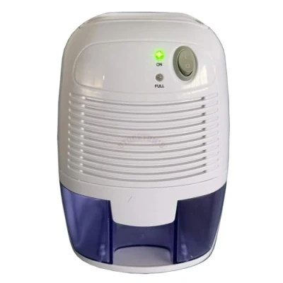 Image of Compact 500ml Mini Air Dehumidifier with Ultra Quiet Technology Upgraded Portable for Damp, Condensation, Mould &amp; Moisture Perfect Home, Bedroom, Garage, Office, Caravan