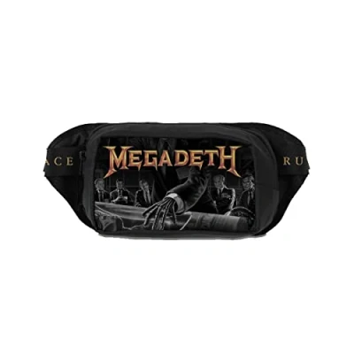Image of Rocksax Megadeth Shoulder Bag Rust in Peace 23cm x 18cm 5cm Officially Licensed Merchandise