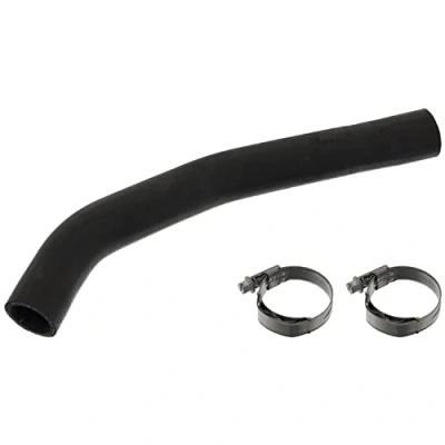 Image of 1444948, 1444948S1 Radiator Hose FEBI BILSTEIN 101243 32mm EPDM (ethylene propylene diene Monomer (M class) rubber) with clamps BMTS Turbo NEW