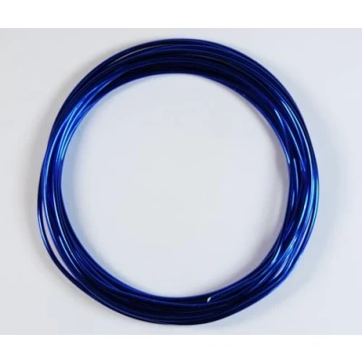 Image of celloexpress Aluminium Craft Wire 2mm x 5m (Diameter Length) ROYAL BLUE
