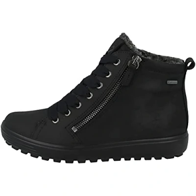 Image of ECCO Womens Soft 7 TRED GTX Hi Ankle Boots, (Black 2001), 3.5 UK (36 EU)